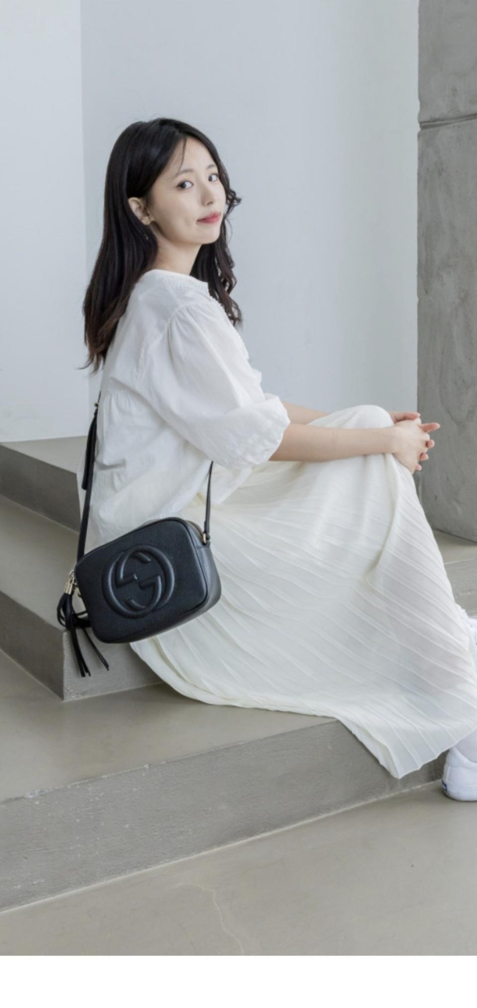 구찌 테슬 디스코 크로스백/카메라백 새상품급 정품(감정서O)