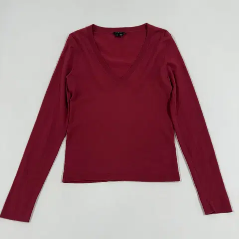 띠어리 메리노울 브이넥 니트 55