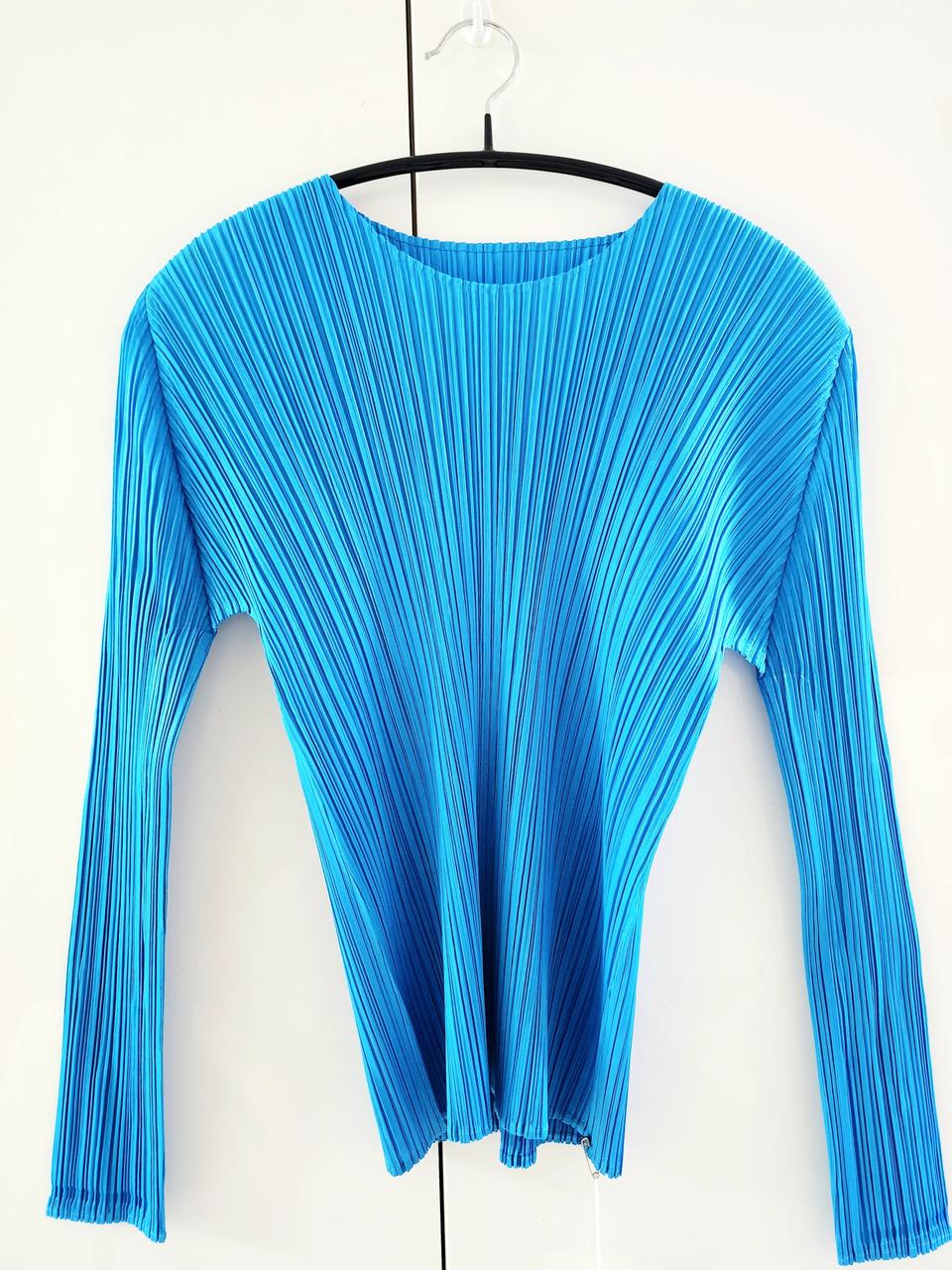 플리츠플리즈 긴팔탑