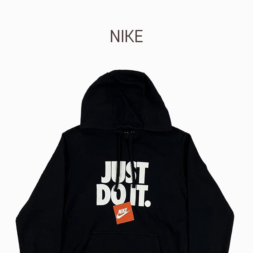 나이키 저스트두잇 빅로고 기모 후드티 BD037