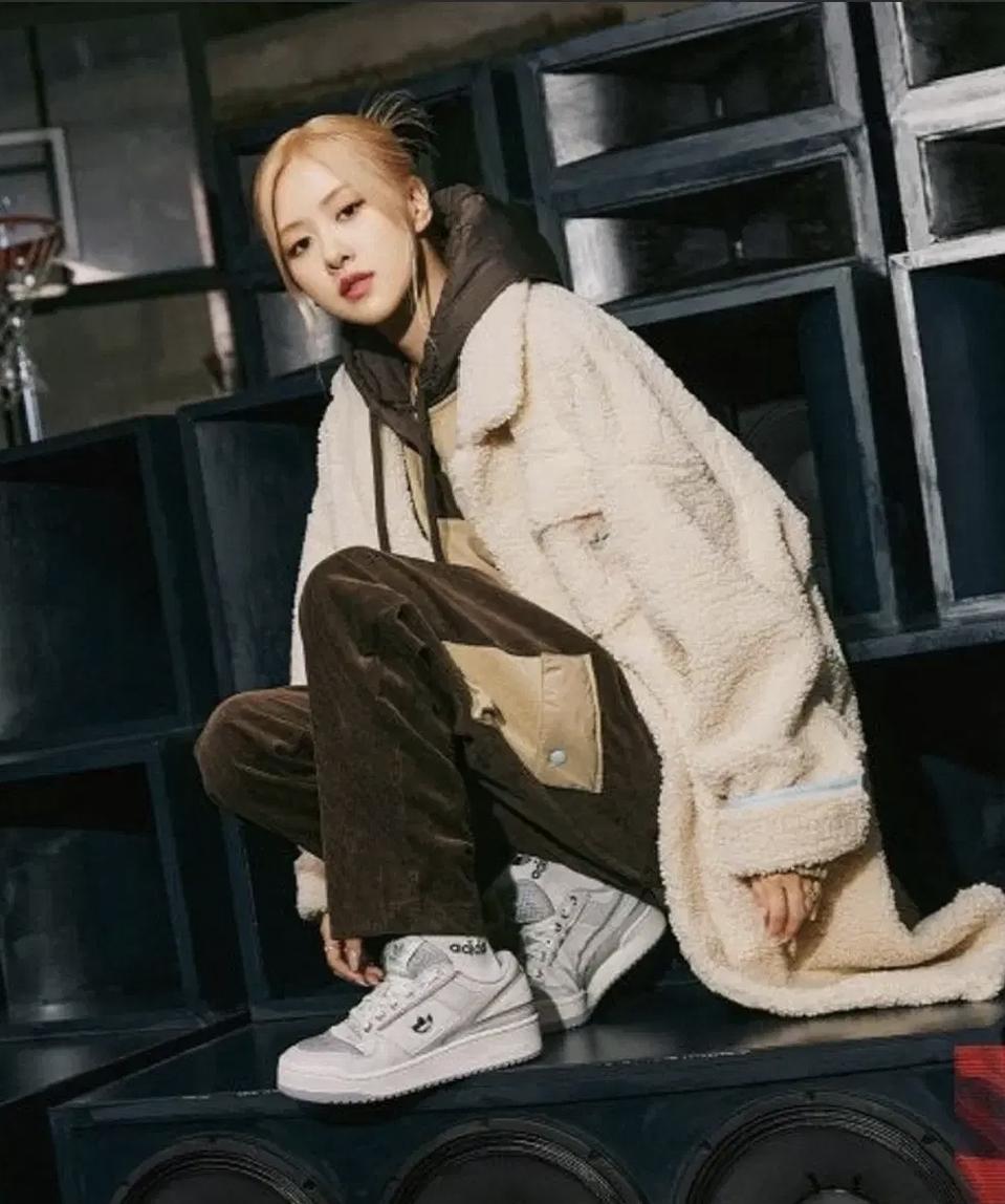 [새제품]아디다스 롱뽀글이 xxs