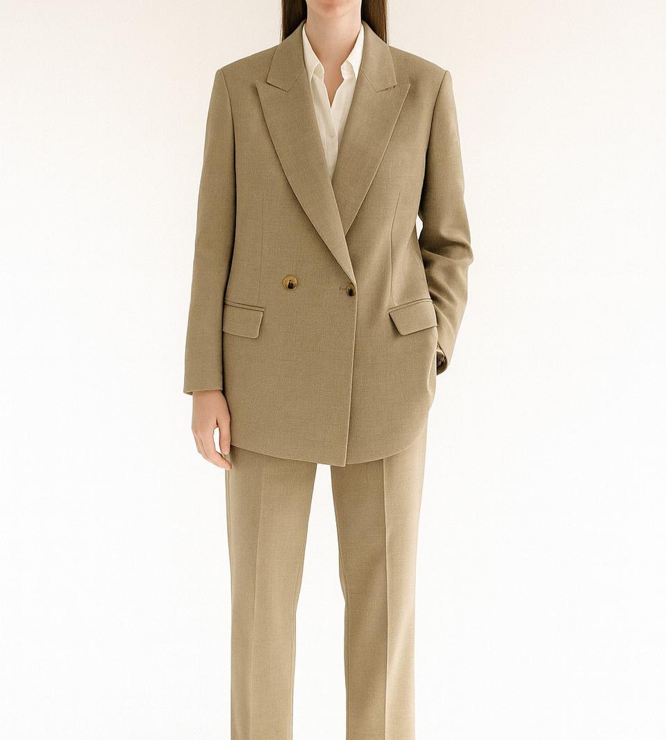 산드로 SANDRO 도톰 오버핏 자켓