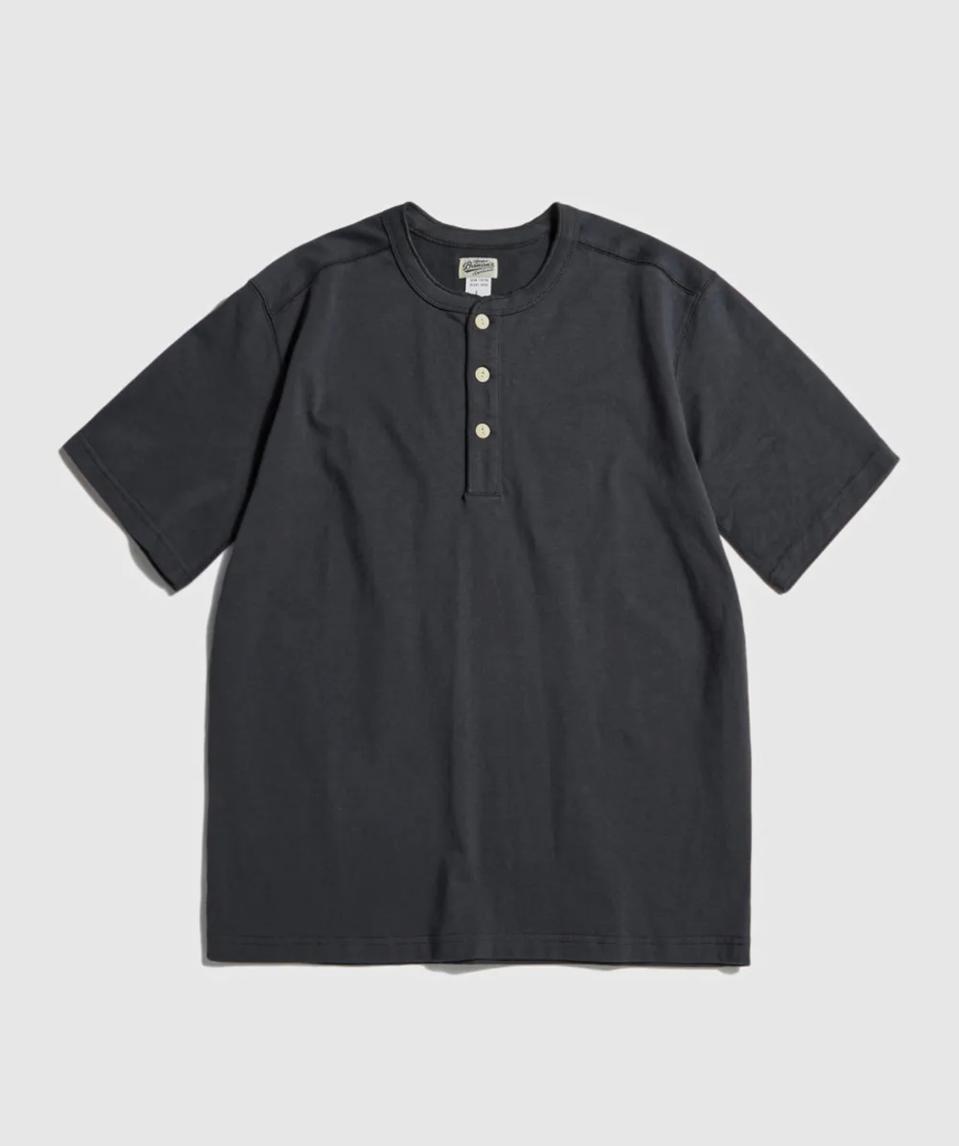 브론슨 10.6oz 코튼 헨리 반팔티 XXXL사이즈