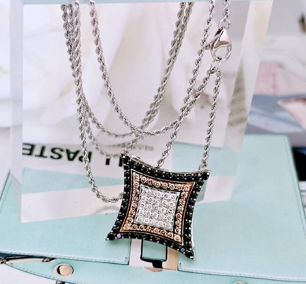 18k 다이아 목걸이