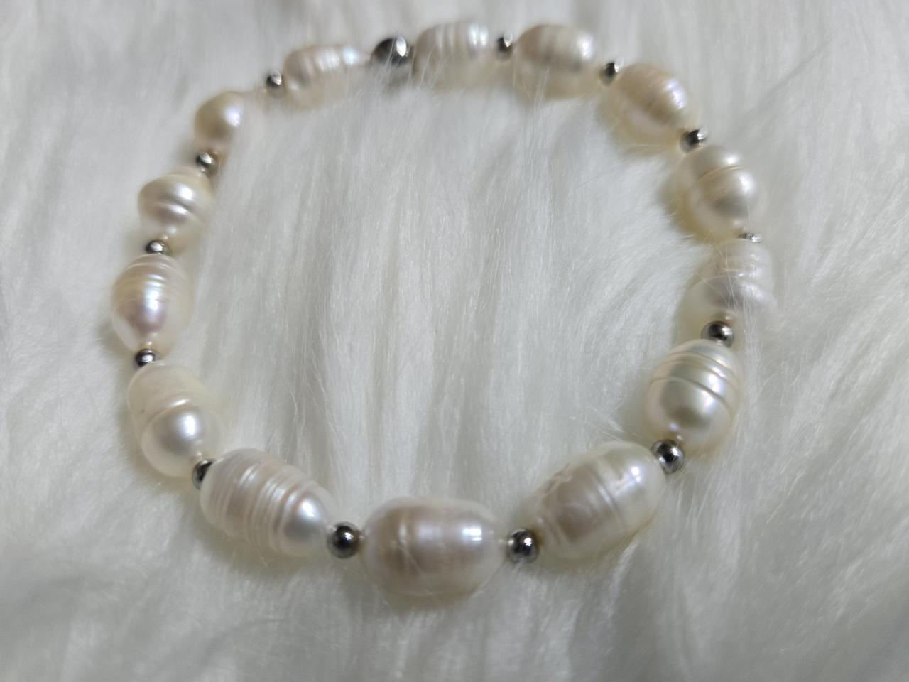 천연담주진주 팔찌