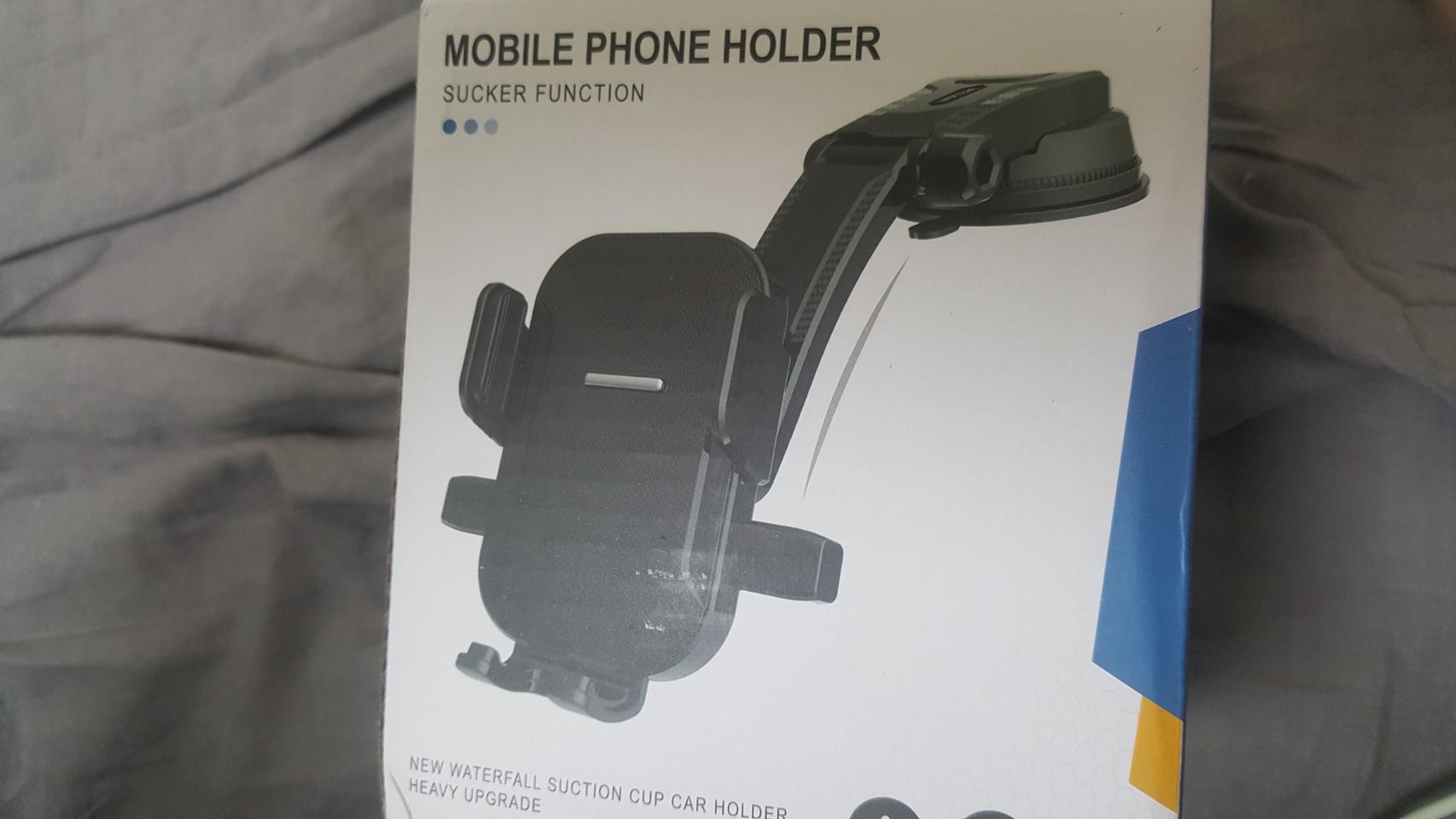 생활스토리 초강력 흡착식 차량용 자동차 핸드폰 거치대 미사용 새제품