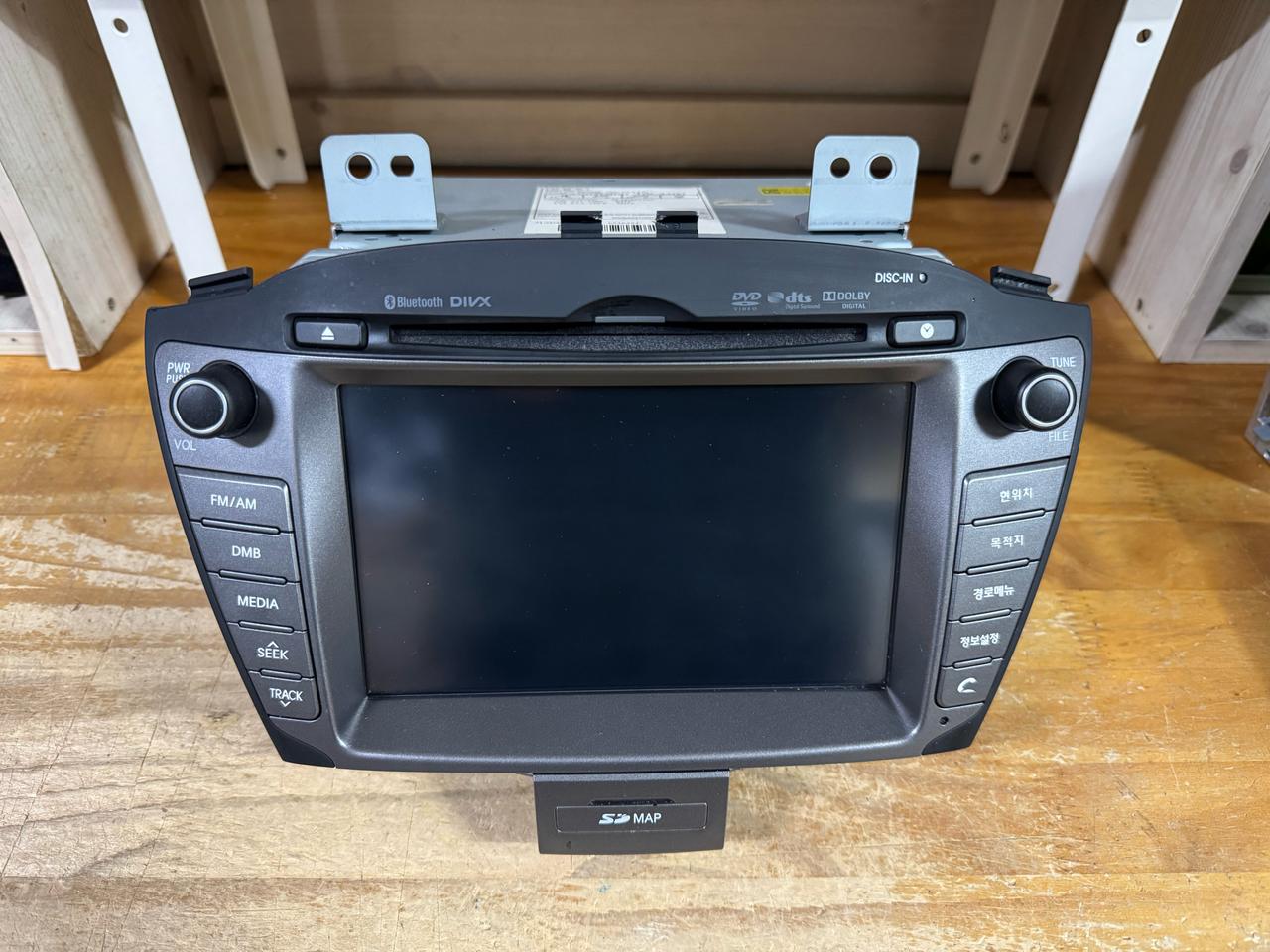 뉴투싼ix 순정avn