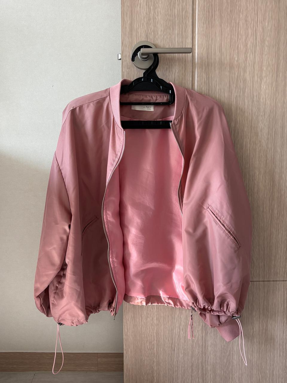 핑크 스트링 항공점퍼