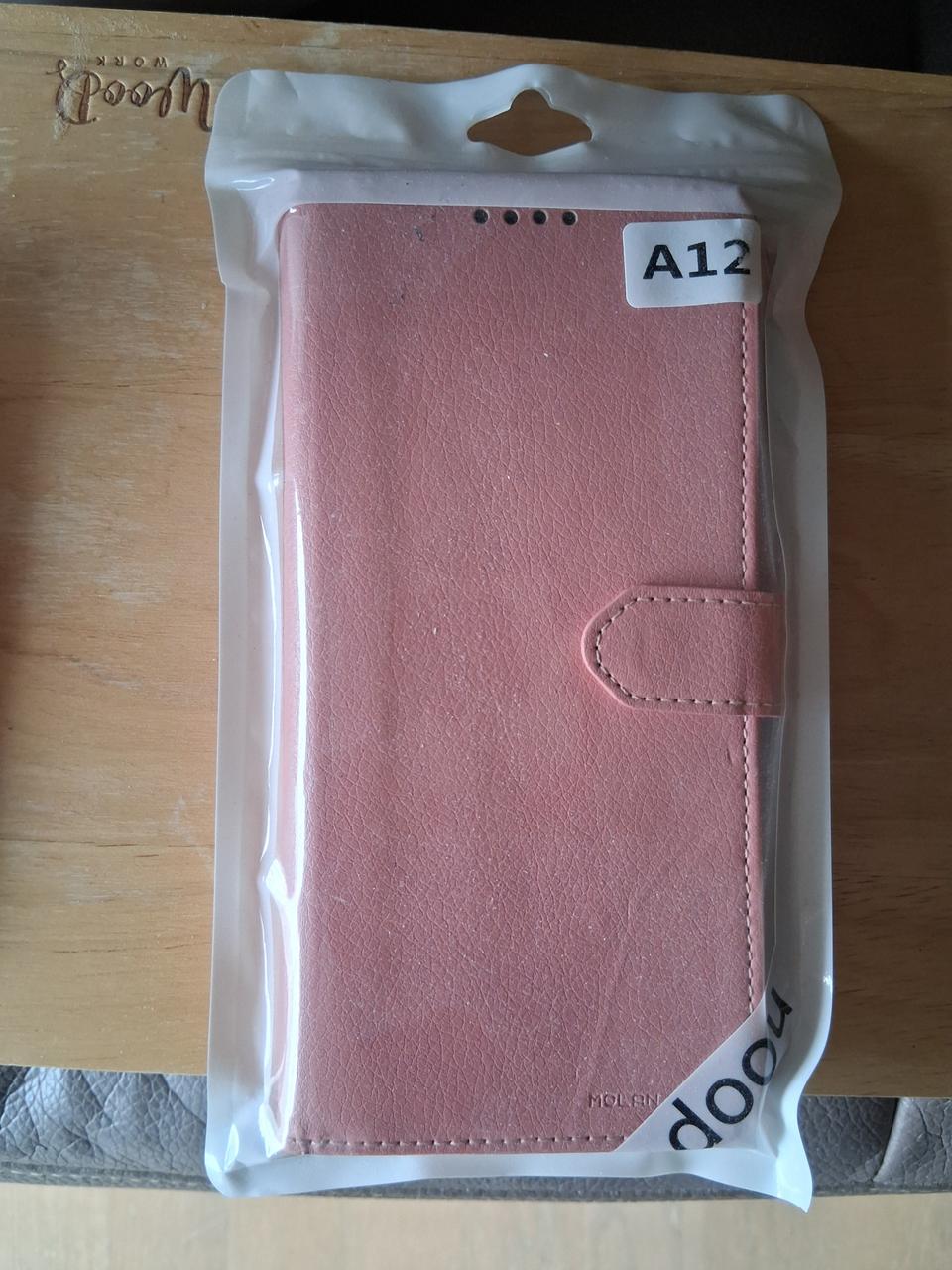 몰란카노 지갑형폰케이스 삼성 갤럭시a12 핑크