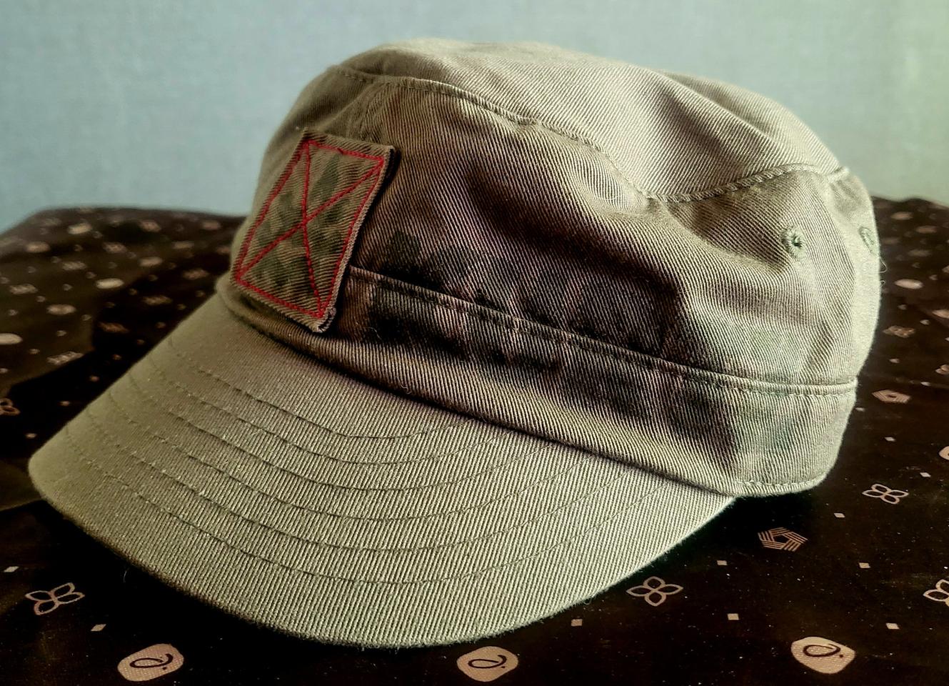 [미착용 새상품]Akurtz  에이커츠 카키 밀리터리 캡