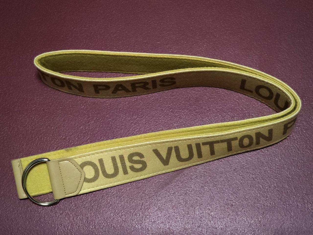 LOUIS VUITTON 루이비통 캔버스 허리 벨트