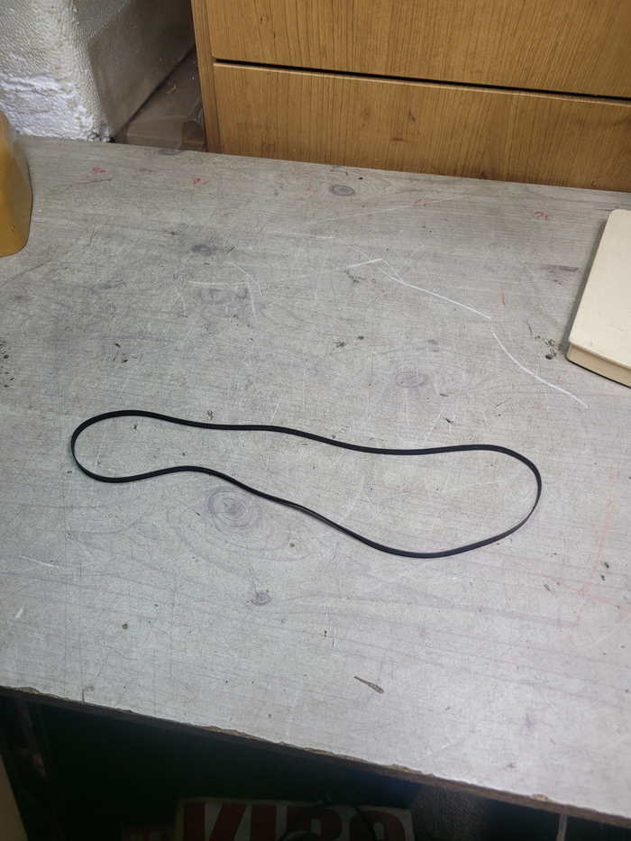 국산 중형 이상급 턴테이블용 고무 벨트