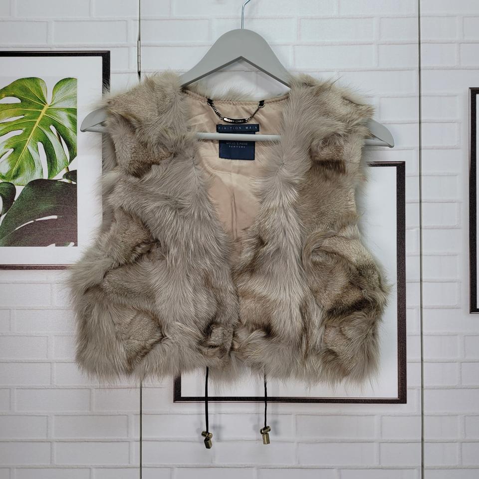 MOJO.S.PHINE 모조에스핀 여우털 베스트 조끼 S사이즈