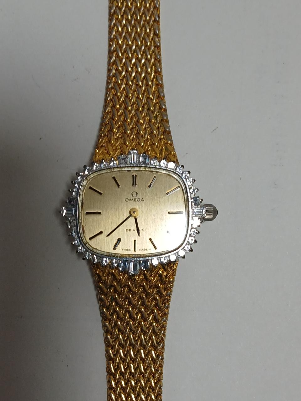 오메가여성용수동시계