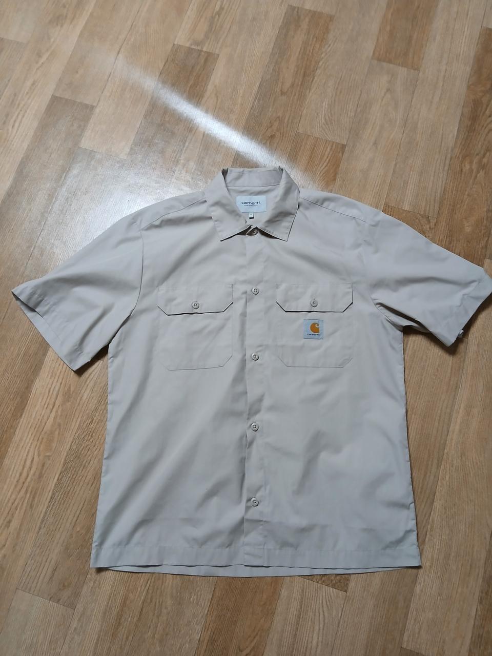 칼하트wip 크래프트 셔츠 더스트베이지 M