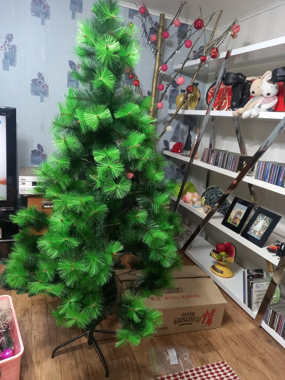 크리스마스트리/장신구/조명/에어산타. 일괄. 택포9만원에. 판매