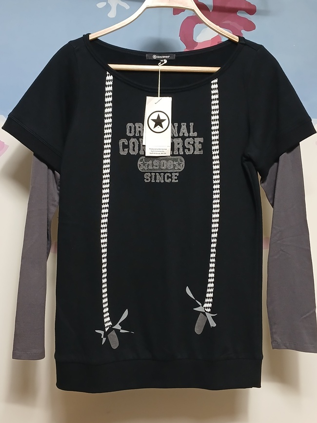 (90) 컨버스 기모 보트넥 맨투맨