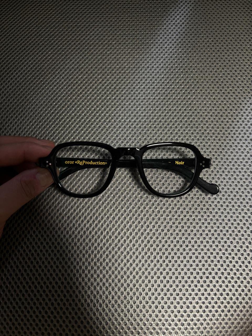 오르오르 1930 브리티쉬 안경 블랙 (지디안경)
