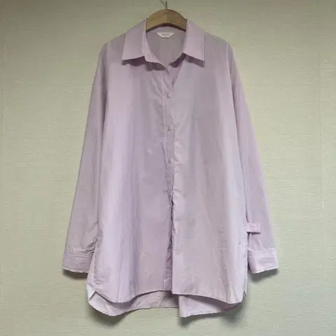 PVCS 오버사이즈 2way 랩 셔츠 F