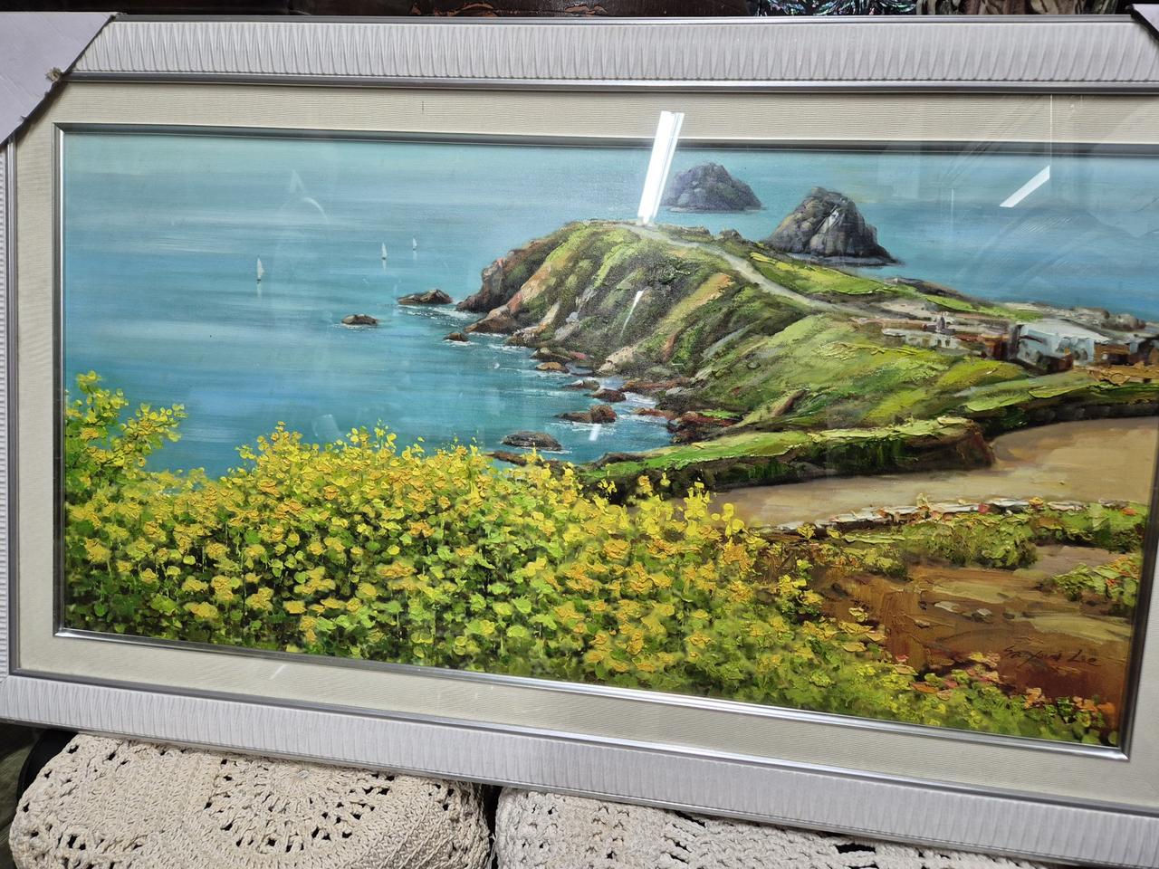 제주도성산포유화그림(이사연작가)
