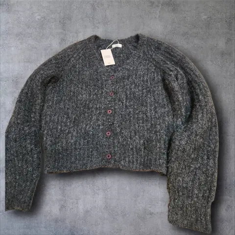 이움 그레이 가디건