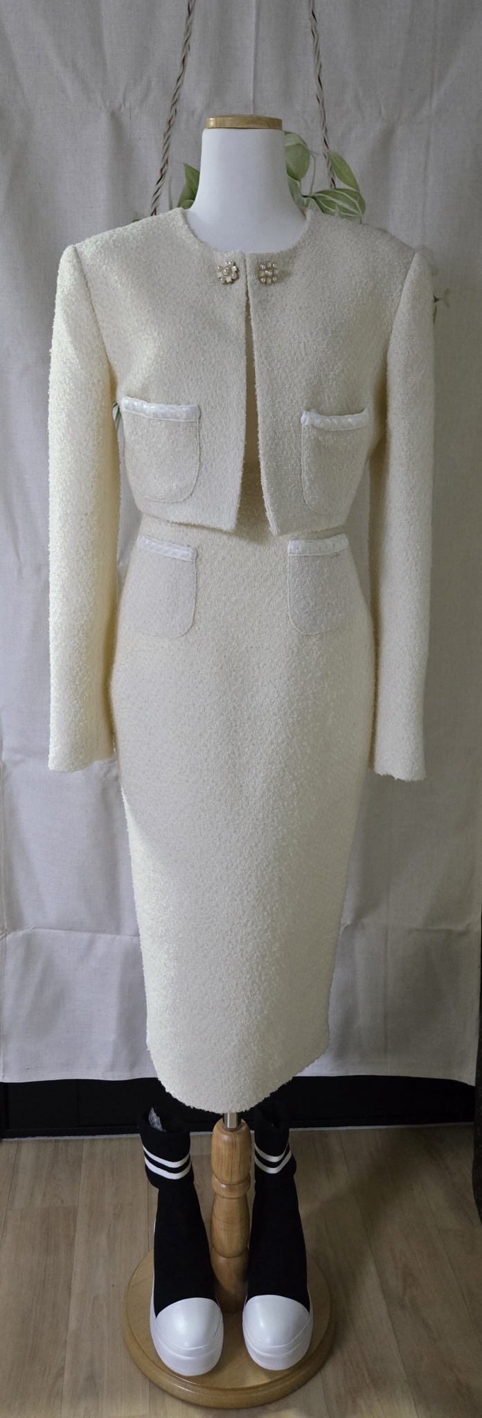 LB 트위드 정장 셋업(새상품)S