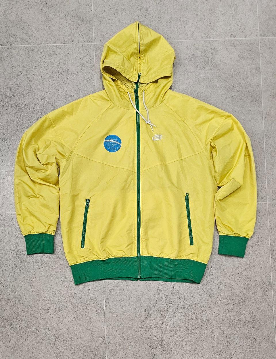 나이키 브라질 후드 바람막이 100
