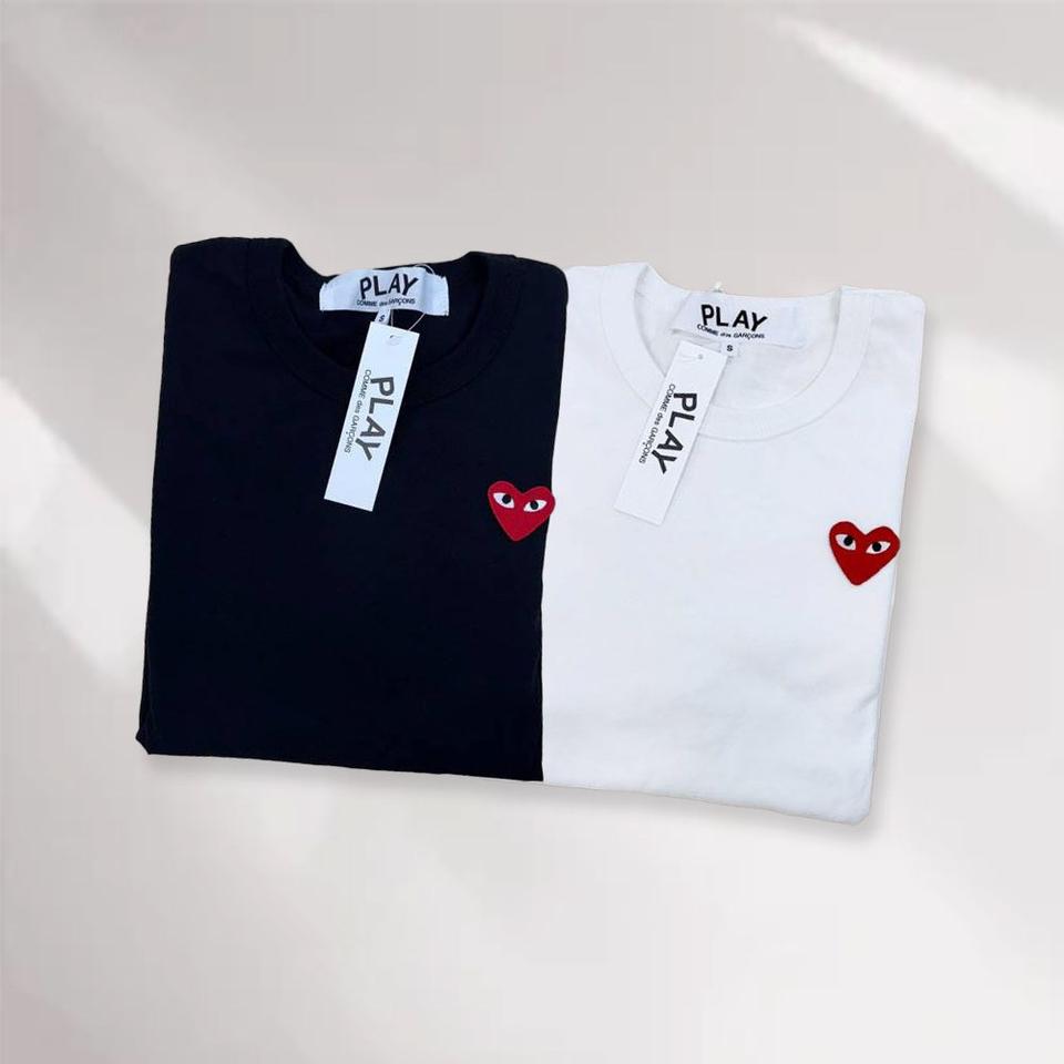 [새상품/정품] 꼼데가르송 레드와펜 롱슬리브 긴팔티