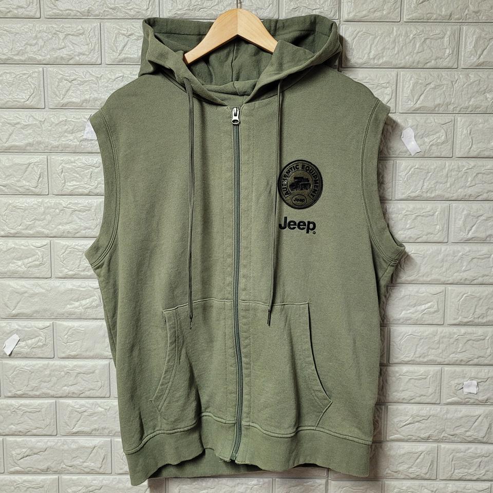 [100] 지프 JEEP 조끼 스웻집업