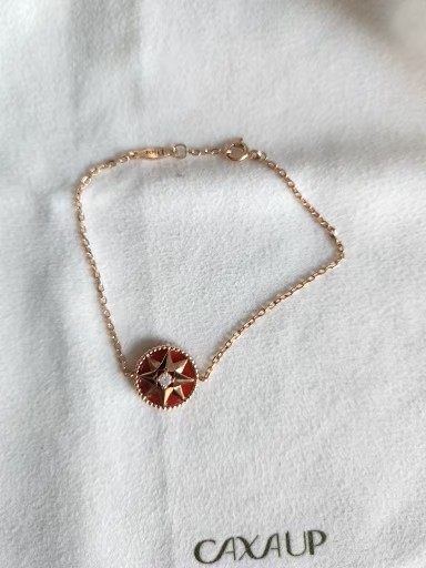 18k핑크골드팔찌