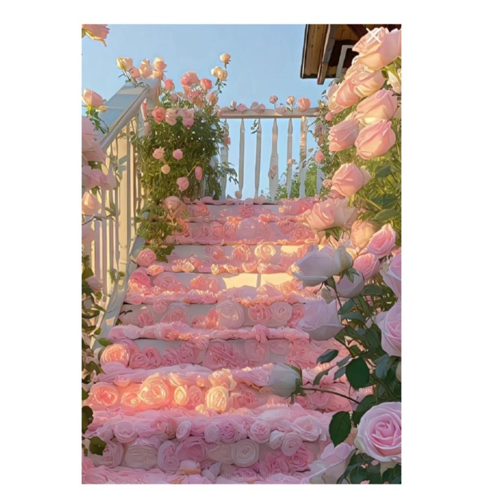 장미계단 보석십자수  주문제작해드려요