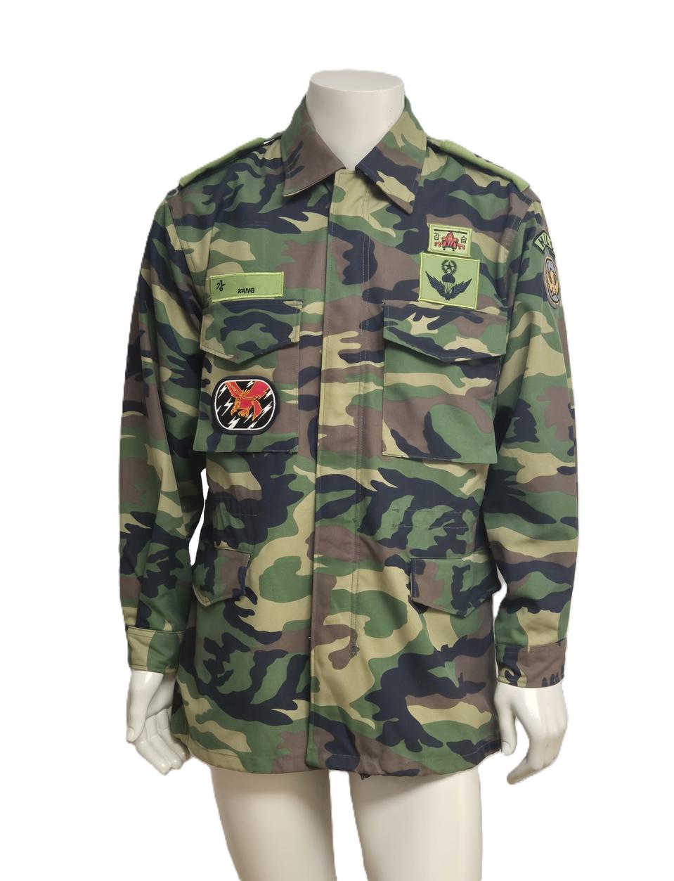 ⭐육군 구형 1공중강습여단 중위 중기형 야전상의 전투복 자켓 점퍼 L)⭐