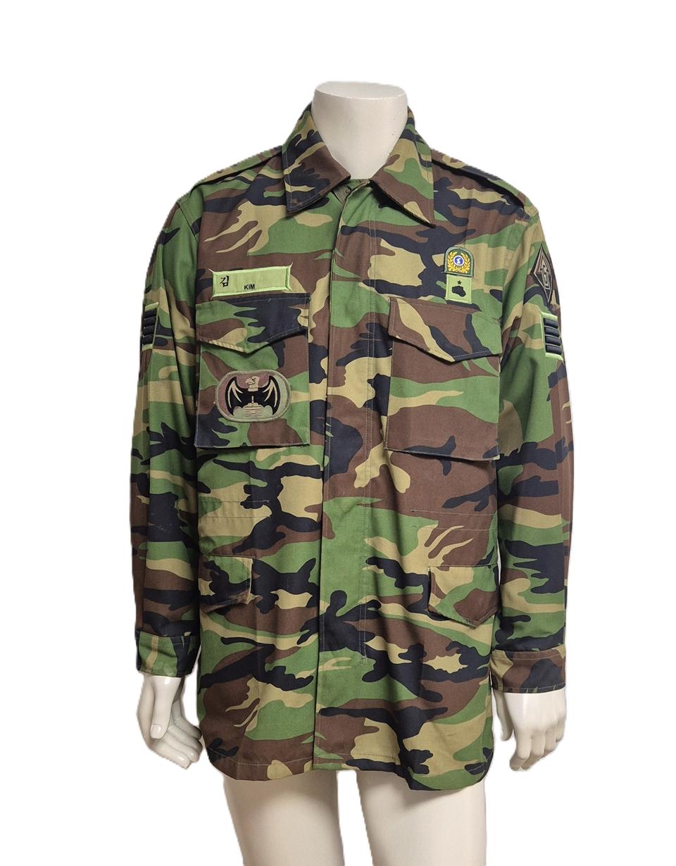 ⭐육군 구형 5기갑여단 병장 후기형 야전상의 전투복 상의 자켓 점퍼 L⭐