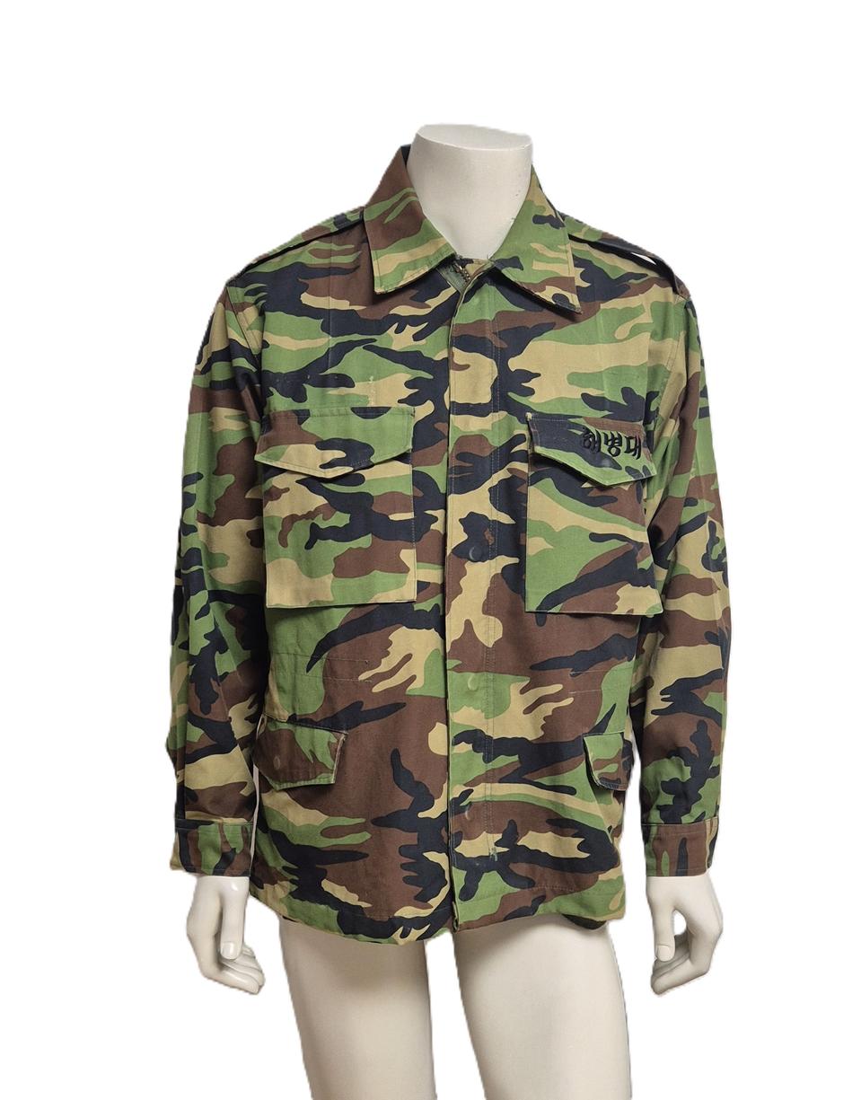 ⭐해병대 구형 후기형 야전상의 전투복 상의 자켓 점퍼 (L)⭐