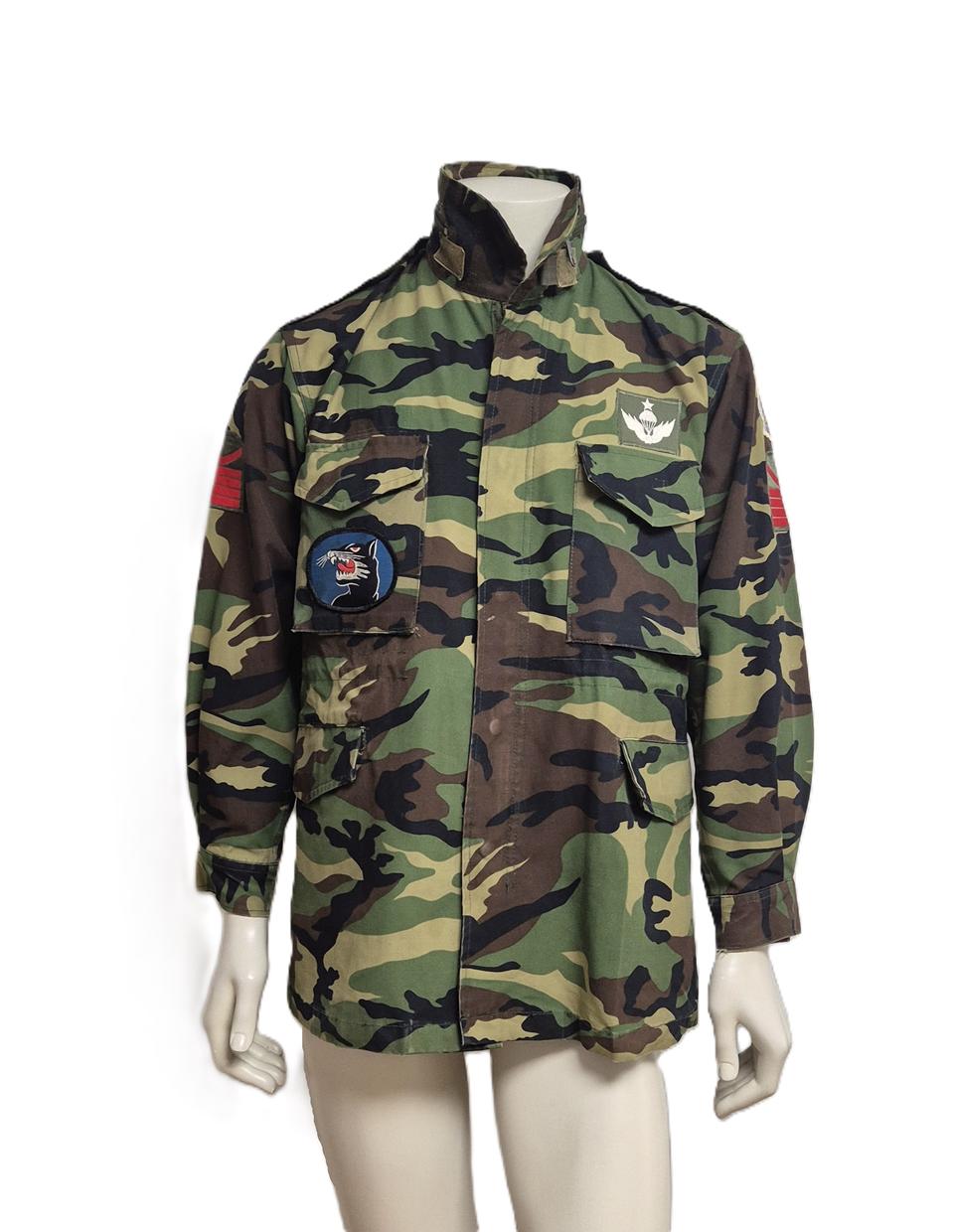 ⭐육군 구형 90s 13공수특전여단 하사 초기형 야전상의 전투복 자켓 M