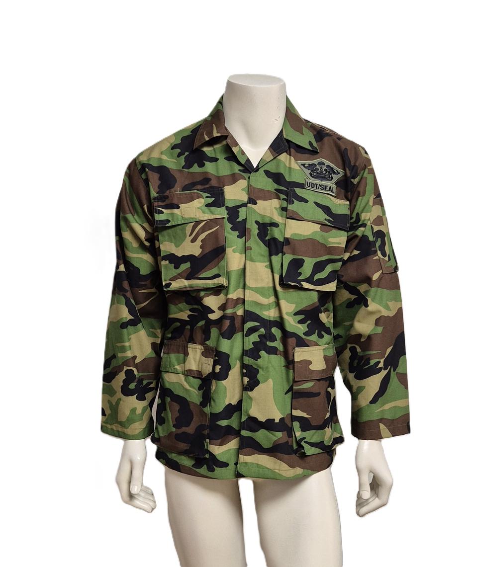 ⭐해군 구형 UDT/SEAL 후기형 동계 위장복 전투복 상의 자켓 (L⭐