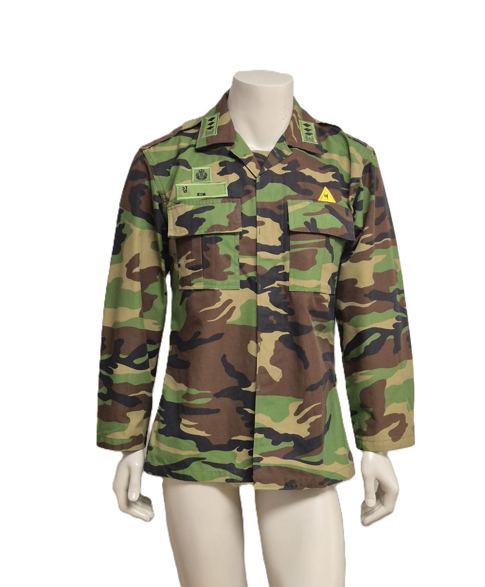 ⭐육군 구형 의무 대위 후기형 동계 위장복 전투복 상의 자켓 (M)⭐