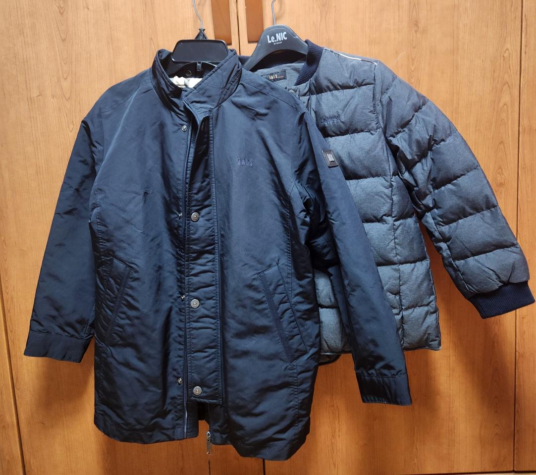 닥스키즈 남아 덕다운 자켓 두 세트 140  새제품