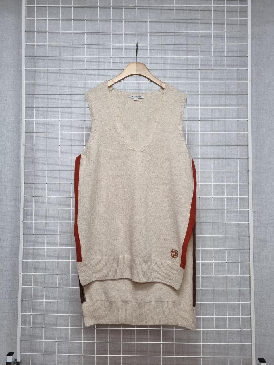 써스데이아일랜드 니트베스트 니트조끼 M