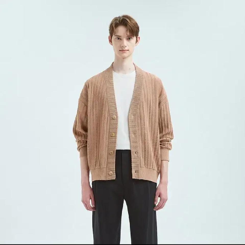 [거의 새것] 타임옴므 크로셰 가디건 100