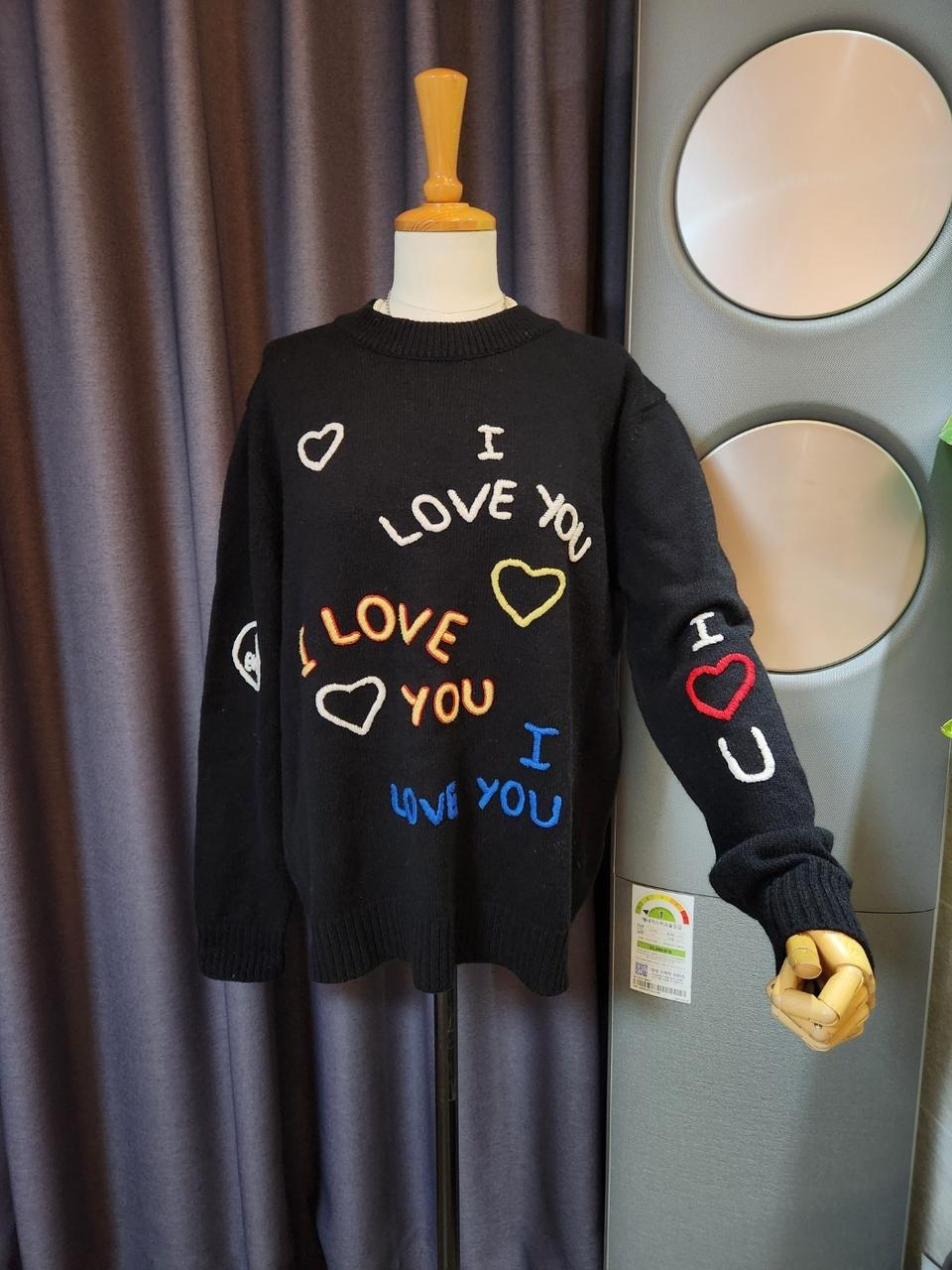 D.answer(디앤써) 공용 라운드 니트