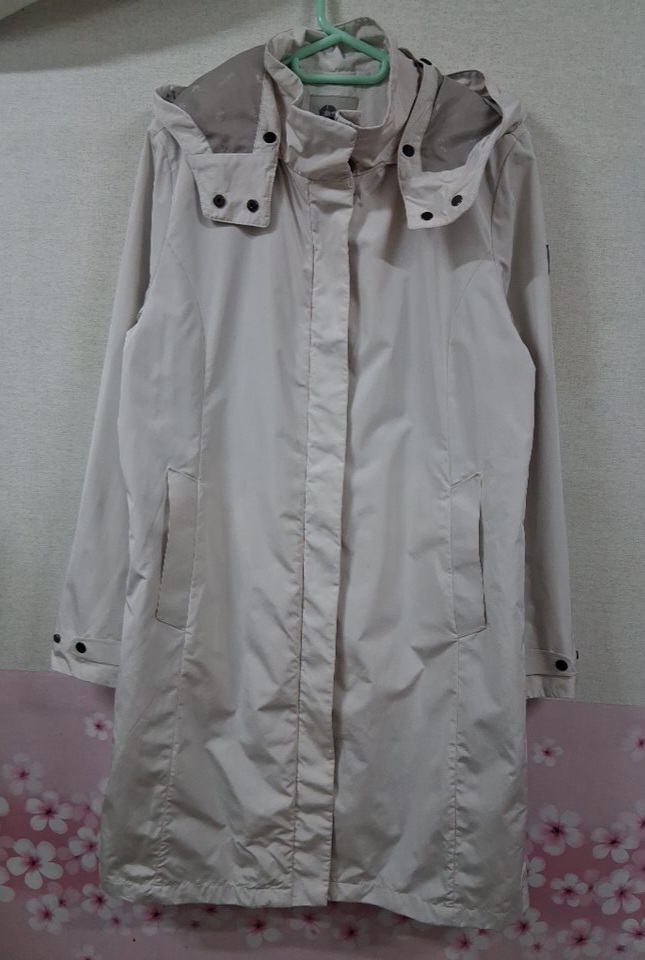 네파 여성 후드 트렌치 코트 95