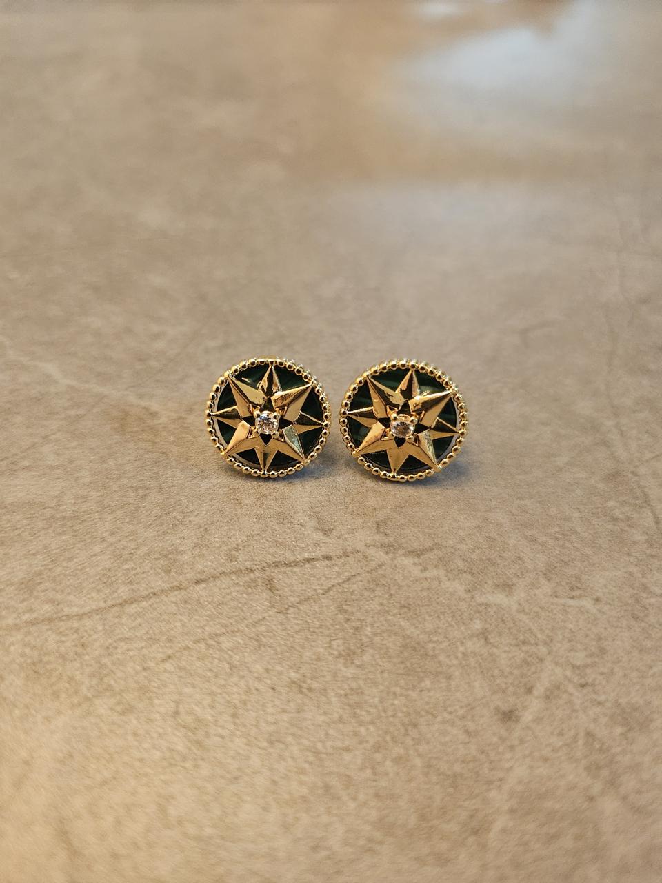 디올 로즈드방 귀걸이