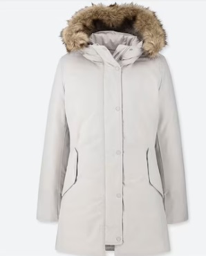 유니클로 여성 야상 패딩 급처