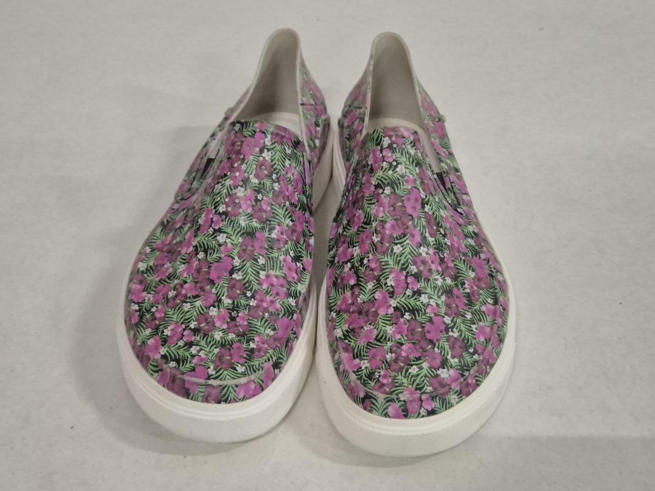 크록스 플라워 패턴 슬립온(235)