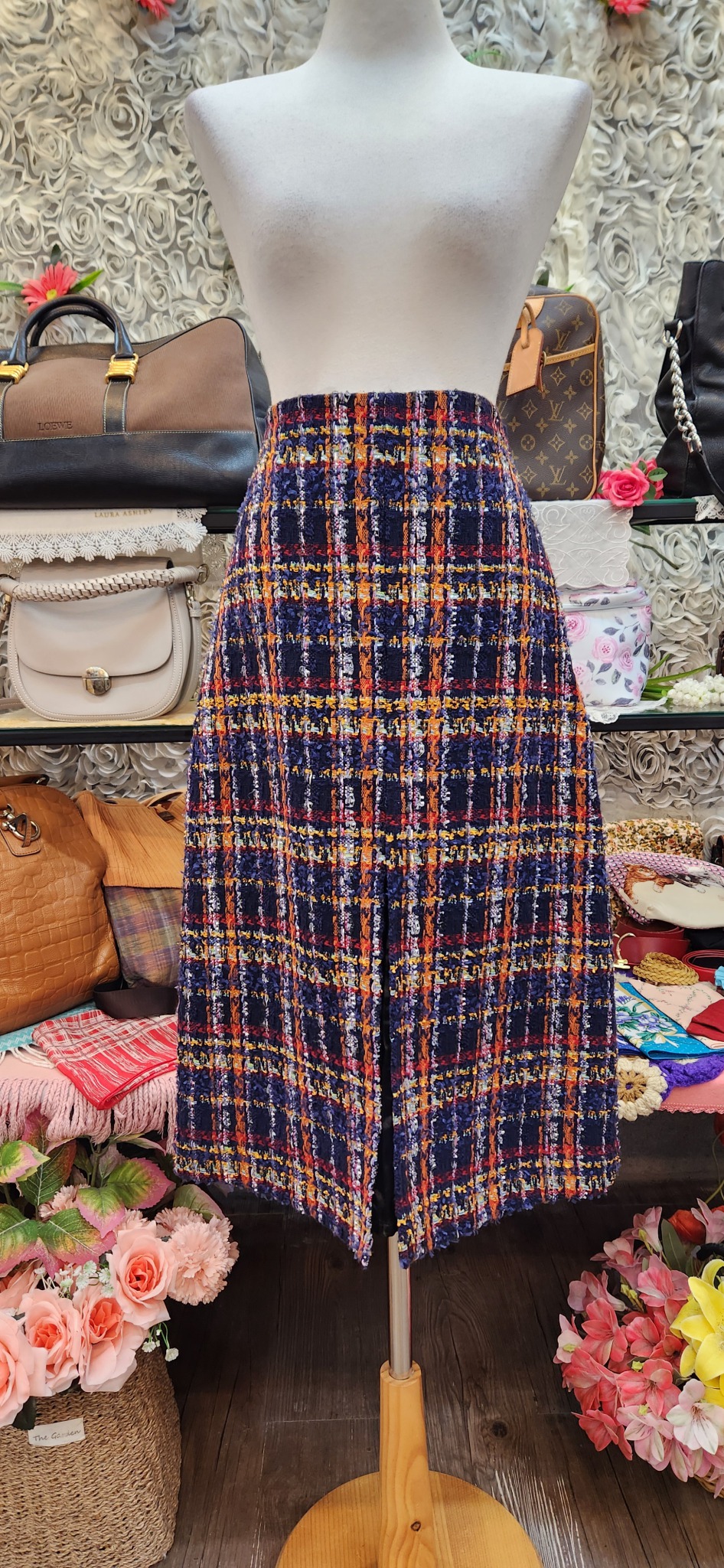 BIRTHDAY BASH 트위드 롱스커트(66)