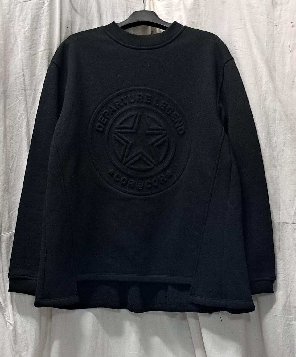 뒷주름 기모 맨투맨