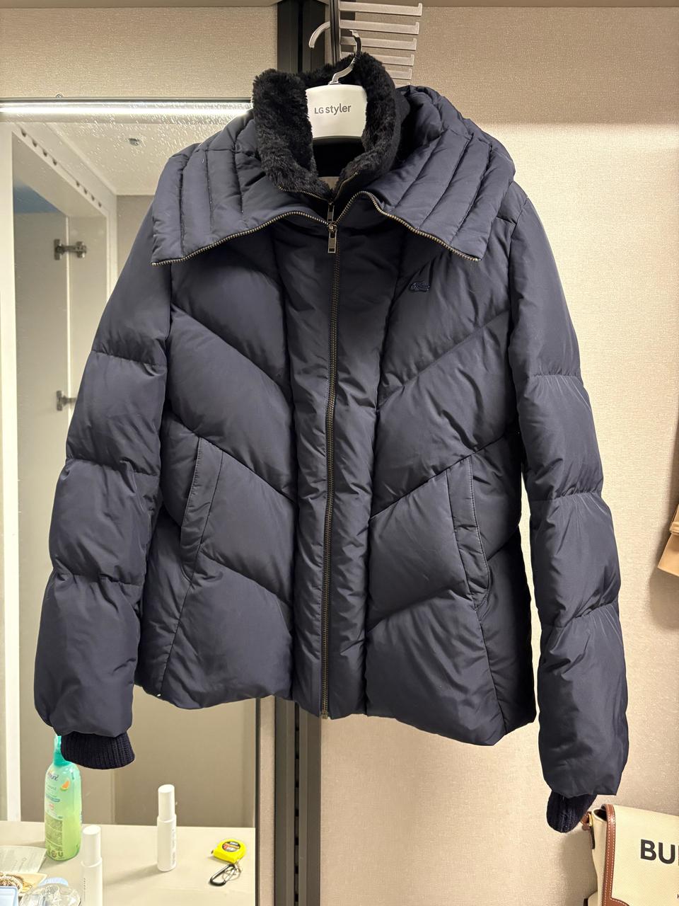 라코스테 덕다운 숏패딩