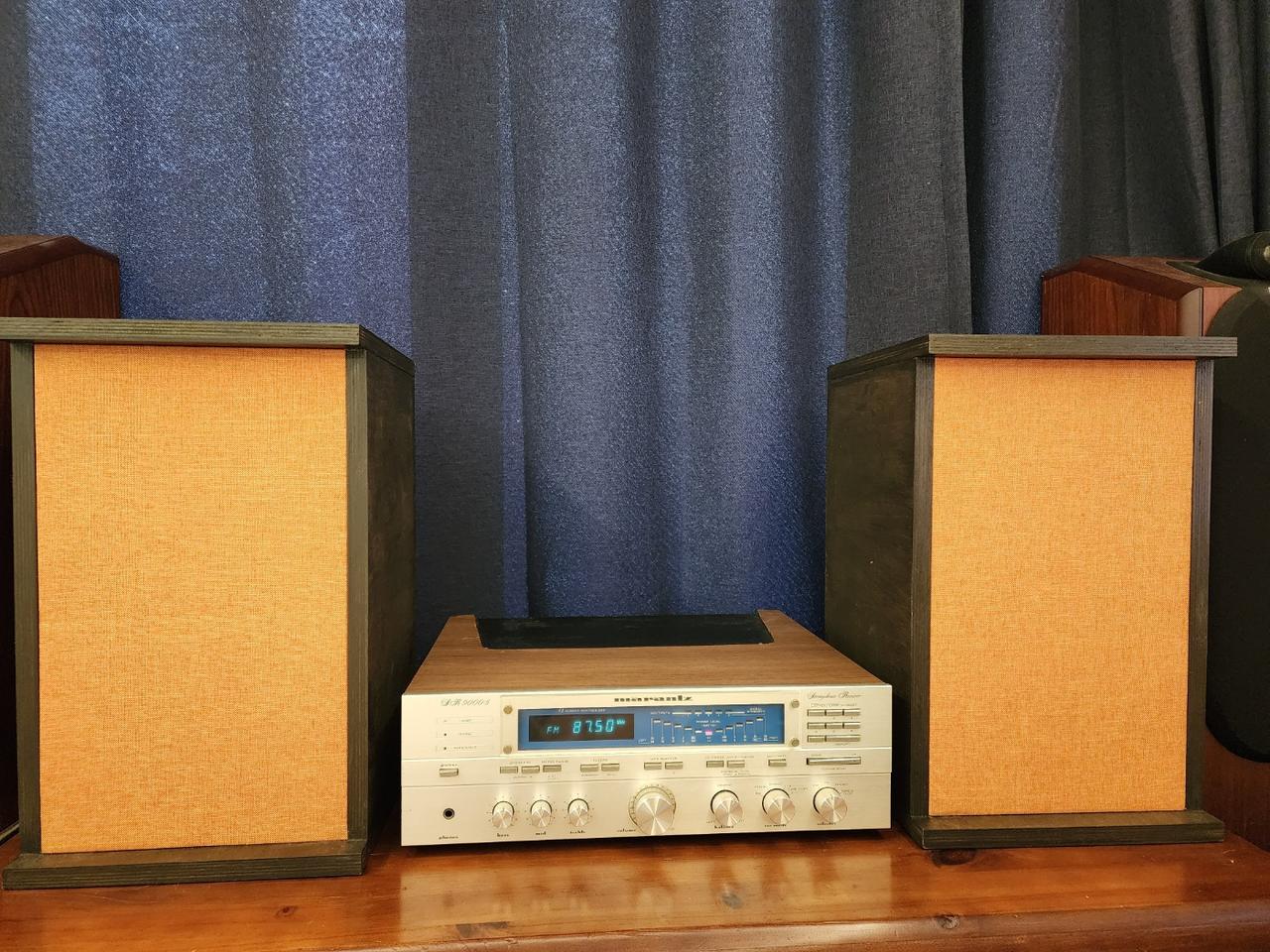 마란츠 앰프.수제작스피커