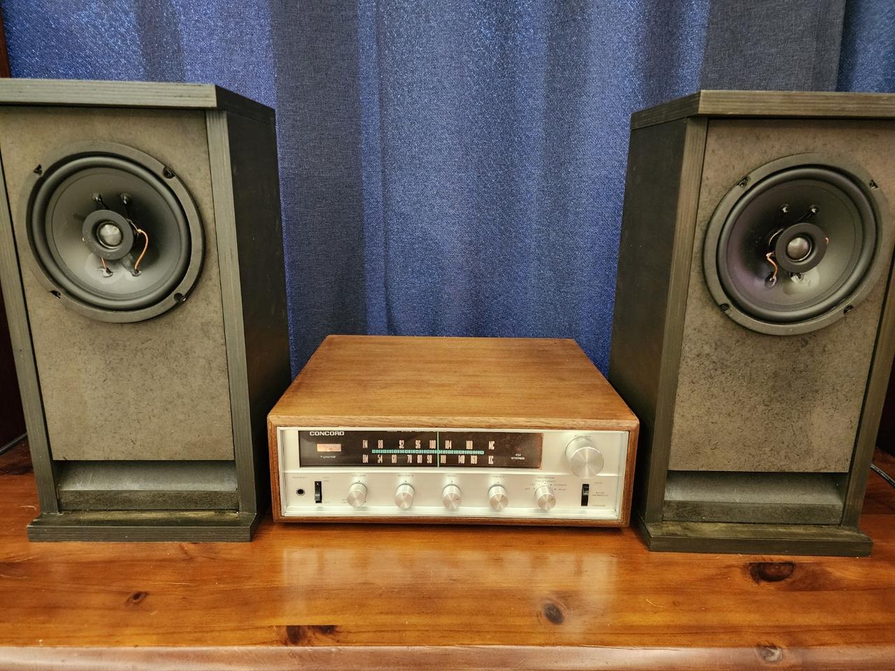 리시버앰프.수제작스피커 세트